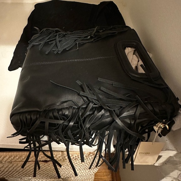 NWT Maje Beaded Crossbody - Picture 5 of 7